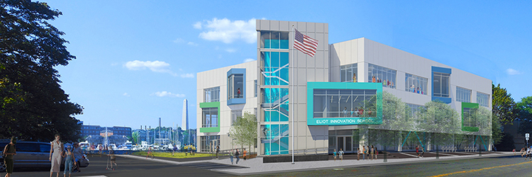 Finegold Alexander designed $20 million school renovation breaks ground: John Eliot K-8 Innovation Upper School building in Boston's North End